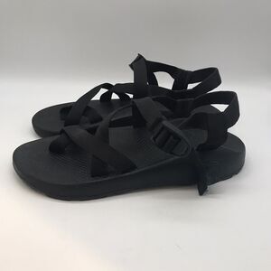 Chaco Z/Cloud Black Strappy Sandals J105427 Men's 11 Hiking Water Sports Shoes